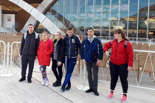 Mokiniai gilino profesines žinias Italijoje