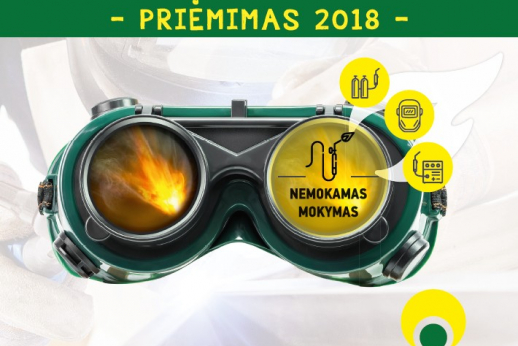 PRIĖMIMAS 2018: Suvirintojo kvalifikacija