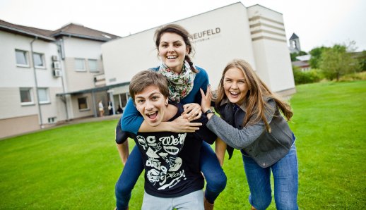 LCC International University students having fun
